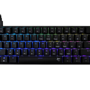 Keyboard White Shark Gaming Shinobi 2 60% Mechanical RGB Black Blue Switch Hot-Swap