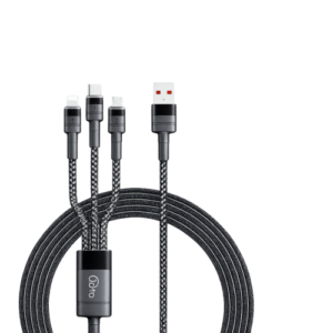 JOKO Cable Charger 3 in 1 Micro/Lightning/Type-C 66W Model DL16